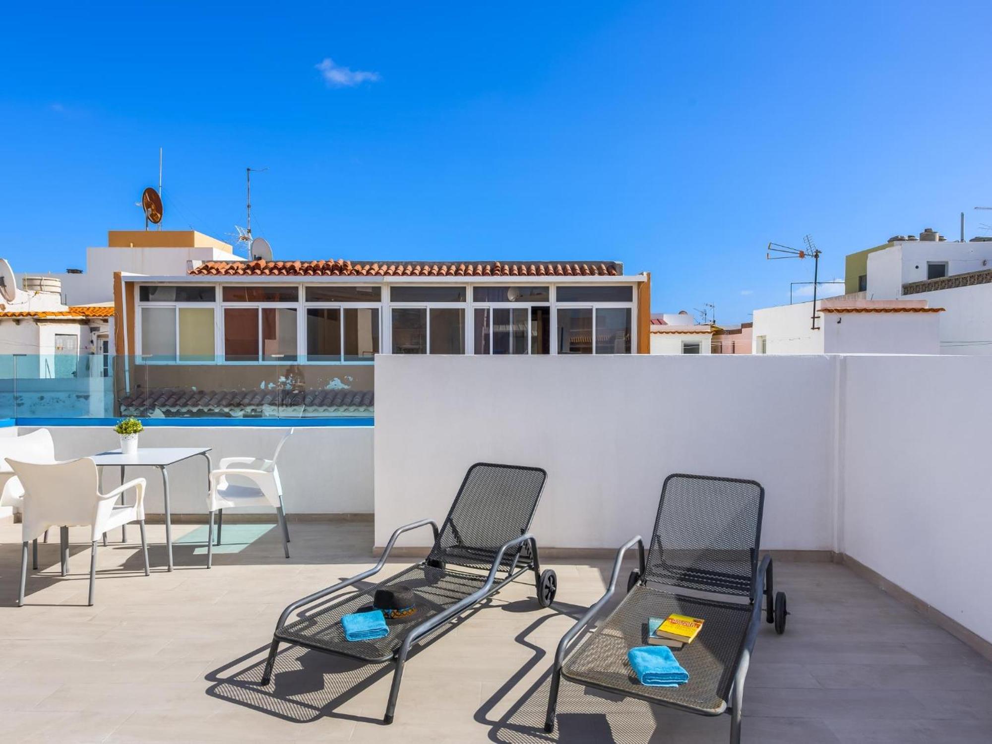 Okeanos Eco Guest House Los Abrigos Buitenkant foto